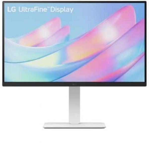 Monitor Professional LG UltraFine 27US550 - W 27" 4K Regulavel men altura Branco