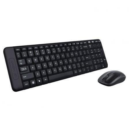 Teclado e Rato Sem Fios Logitech Wireless Combo MK220