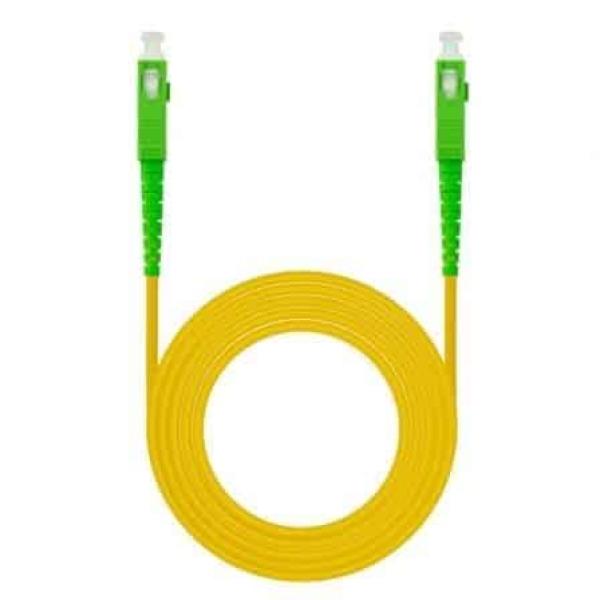 Cabo Fibra Óptica G657A2 Nanocable 10.20.0030 LSZH 30m Amarelo — Recondicionado