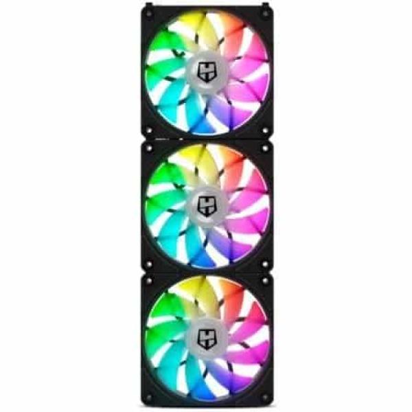 Pack 3 Ventoinhas Nox Easy Link ARGB 12cm