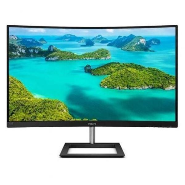 Monitor Profissional Curvo Philips E - Line 322E1C 31.5" Full HD 75 Hz VA 250 cd/m² 3000:1 4 ms HDMI VGA DisplayPort Preto