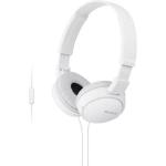 Auriculares Sony MDRZX110APW com Microfone Jack 3.5mm Branco