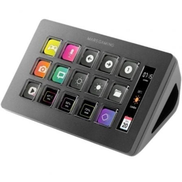Stream Deck Slim Mars Gaming MSD - ONE 15 Teclas LCD