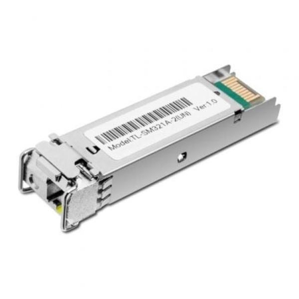 Módulo SFP Transceptor de Fibra Óptica TP - Link TL - SM321A - 2 Bidirecional — Recondicionado