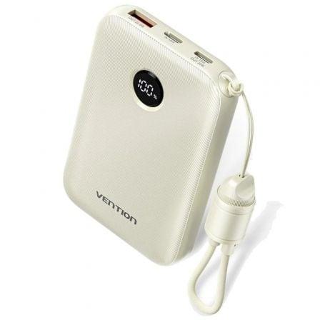 Vention FKAN0 - C — Powerbank 10.000mAh + cabo (bege)