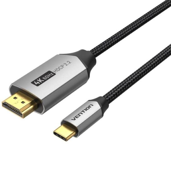 Vention CRBBH — Cabo USB - C - HDMI 2.0 4K (2m)