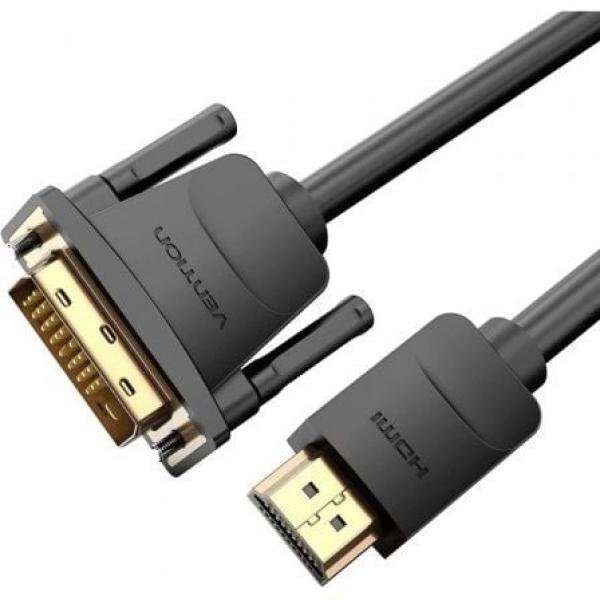 Vention ABFBG — Cabo DVI - D Macho - HDMI (1.5m - preto)