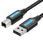 Cabo USB 2.0 Impressora Vention COQBH USB Tipo - B Macho - USB Macho 480Mbps 2Metros Preto