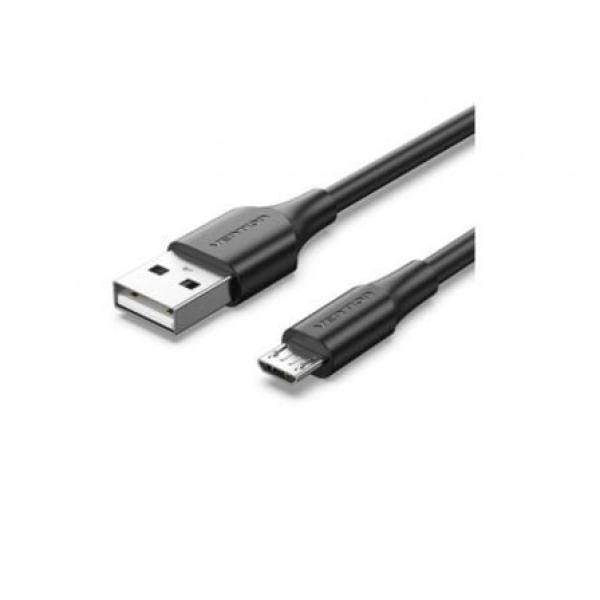 Cabo USB 2.0 Vention CTIBF USB Macho - MicroUSB Macho até 60W 480Mbps 1Metro Preto