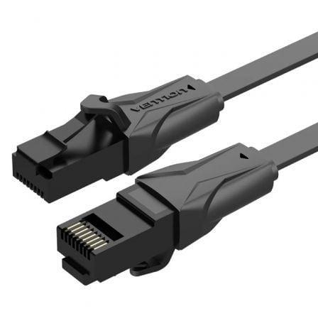 Vention IBABJ — Cabo de rede plano Cat.6 (5m - preto)