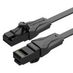 Vention IBABJ — Cabo de rede plano Cat.6 (5m - preto)