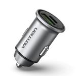 Vention FFBH0 — Carregador isqueiro 20W (1x USB - A, 1x USB - C)