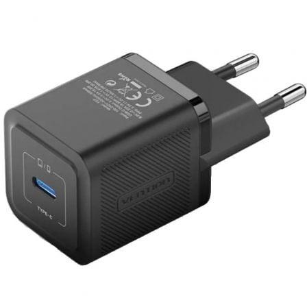 Vention FEPB0 - EU — Carregador 20W GaN (1x USB - C - preto)