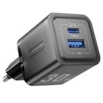 Vention FEQB0 - EU — Carregador 30W GaN (1x USB + 1x USB - C - preto)