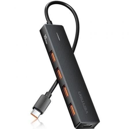 Vention CHJBB — Hub 5 em 1 USB - C, 4x USB