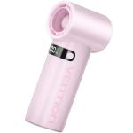 Ventoinha Portátil PBE Recarregável USB - C c/ Ecrã LED (Rosa) - VENTION