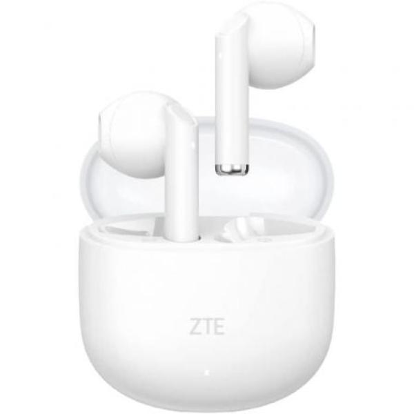 Auriculares Bluetooth ZTE Buds 2 com estocho de carga Autonomia de 5H Brancos
