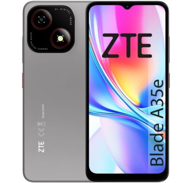 Smartphone ZTE Blade A35E 6.52" 2GB 32GB Cinza Escuro