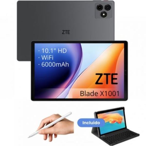 Tablet ZTE Tab Blade X1001W 10.1" 4GB 128GB Octacore Inclui Teclado y Stylus Pen