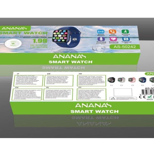 Smartwatch série 7 As-50242 - Rosa Gold