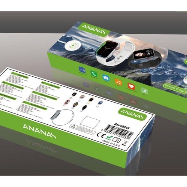 Smartwatch série 7 45mm As-50243 - Rosa Gold