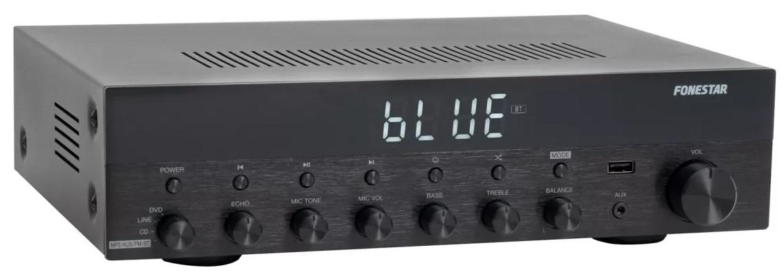 Amplificador Stereo Hi - Fi 120W (BT/USB/Rádio FM) - FONESTAR