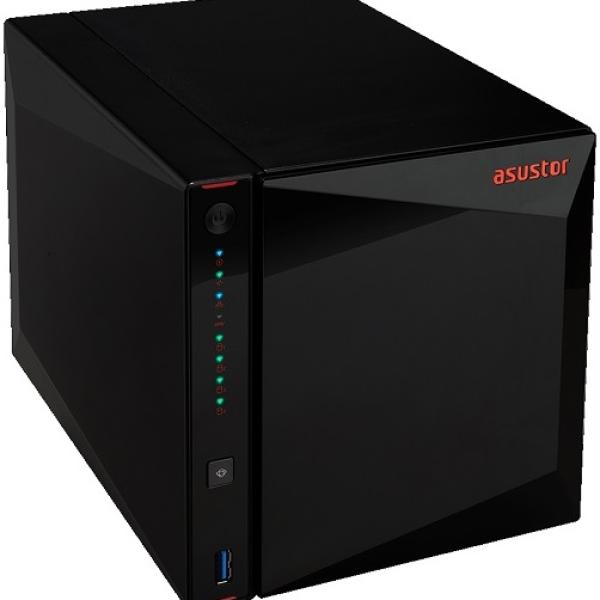 Servidor NAS AS5304T Nimbustor 4 - Bays (Preto) - ASUSTOR