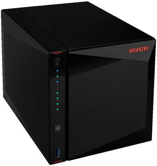 Servidor NAS AS5304T Nimbustor 4 - Bays (Preto) - ASUSTOR