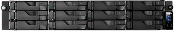 Servidor NAS AS7112RDX Rail KIT 2U Rack 12 - Bay E - 2224 (Preto) - ASUSTOR