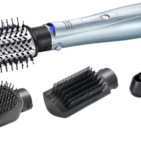 Modelador de Cabelo 4 - EM - 1 Hydro - Fusion 1000W (Cinzento/Prateado) - BABYLISS