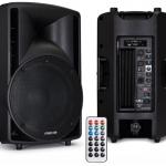 Coluna Profissional Bi - Amplificada ABS 12 USB/SD/MP3 300W - FONESTAR