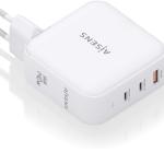 Carregador GaN 140W 2x USB - C PD3.1 QC4.0 1x USB - A QC3.0 (Branco) - AISENS