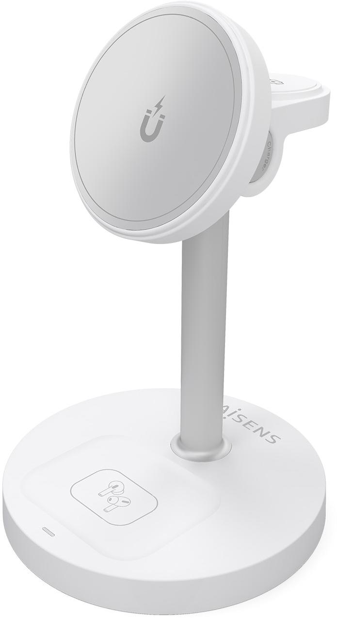 Carregador s/Fios USB - C 15W (Branco) - AISENS