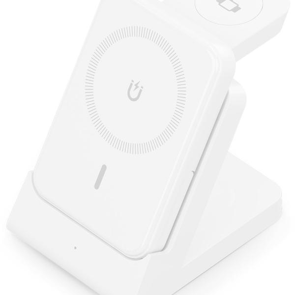Carregador Wireless c/ Powerbank 5000MaH 15W (Branco) - AISENS