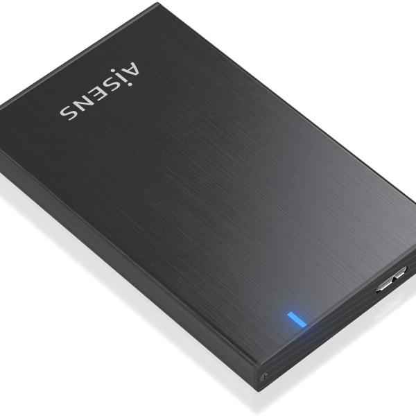 Caixa Externa 2.5 9.5mm SATA (Preta) - AISENS