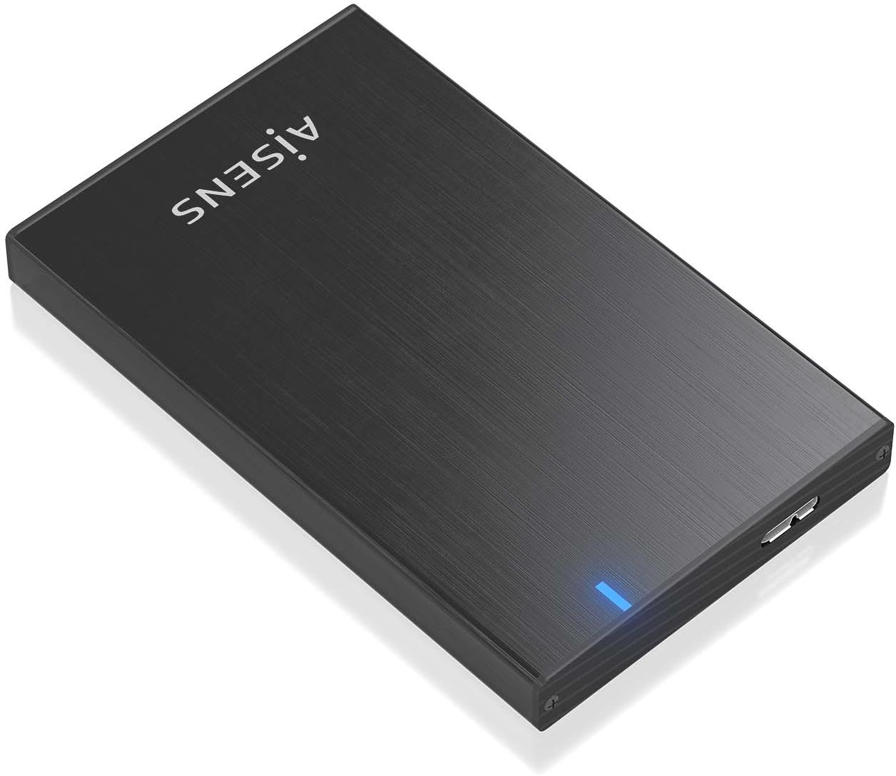 Caixa Externa 2.5 9.5mm SATA (Preta) - AISENS