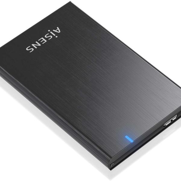 Caixa Externa p/ Discos SATA 2.5 USB3.1 (Preto) - AISENS