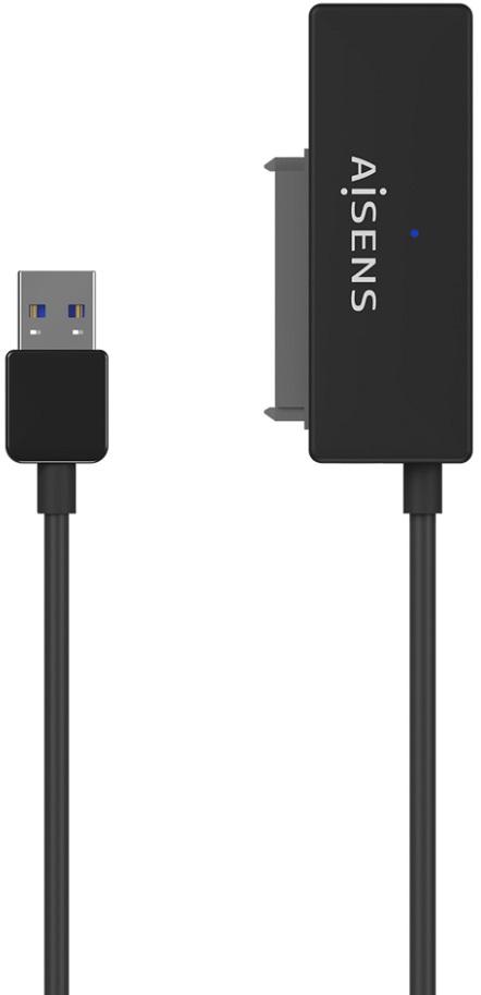 Cabo Adaptador USB A 3.0 / 3.1 Macho - SATA 2,5 e 3,5 SSD - AISENS