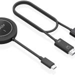 Transmissor s/ Fios USB - C p/ HDMI 1080P (Preto) - AISENS