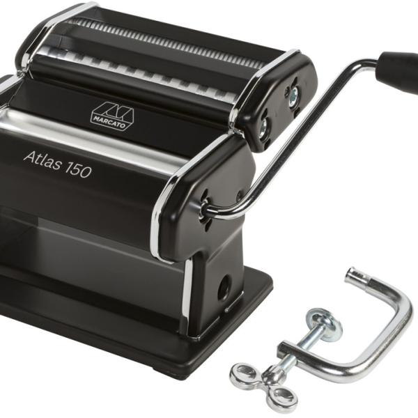 Máquina de Fazer Massa Manual Atlas 150 (Preto) - MARCATO