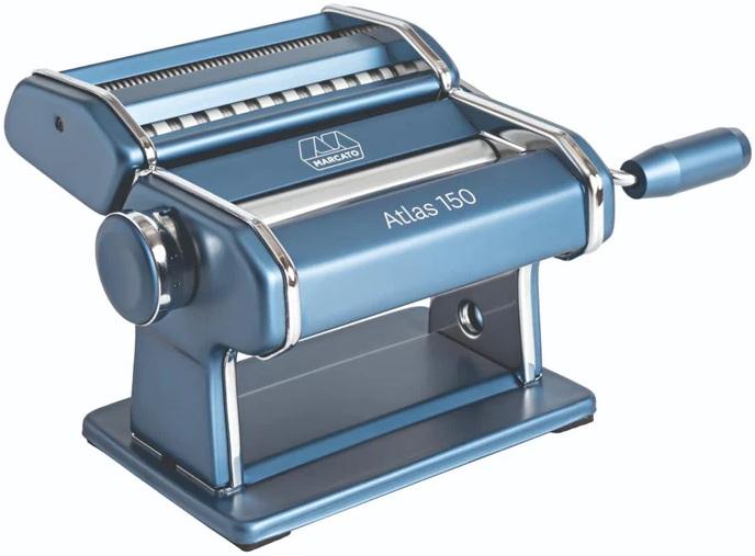Máquina de Fazer Massa Manual Atlas 150 (Azul) - MARCATO