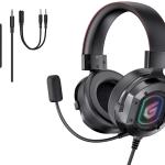 Auscultadores Headset Gaming 7.1 ATHAN03B (Preto) - CONCEPTRONIC