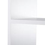 Estante Vertical Multifuncional com 8 Prateleiras Largas 70x24x178cm Branco