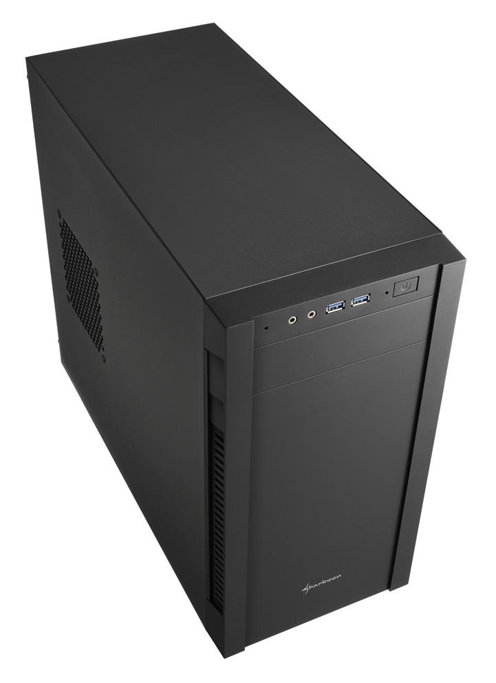 Caixa de PC Micro - ATX S1000 (Preto) - SHARKOON