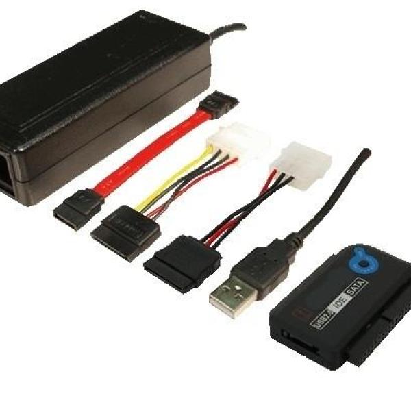 Adaptador USB2.0 - Discos Rigidos 2,5 e 3,5 Zoll ID - LogiLink