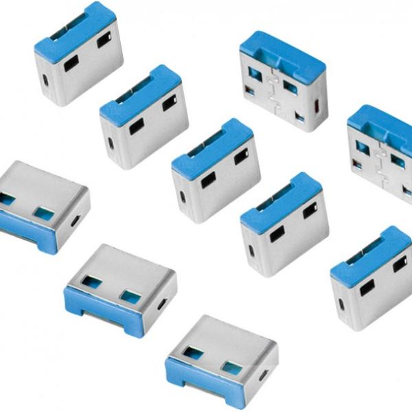 Bloqueador de Portas USB - A (10x Unidades) - LOGILINK