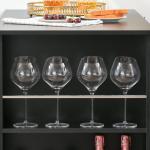 Mesa Bar de Bistrô com 3 Prateleiras com Suporte Estilo Moderno para Cozinha Sala de Estar Estrutura de Melamina 112x57x106cm Preto