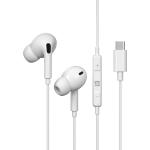 Auriculares Halfmman Smart In - Ear Type - C Com Microfone Branco — Recondicionados