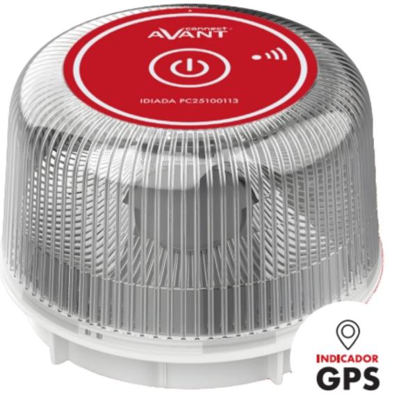 Luz de Emergência AV1201 V16 Connected Homologada pela DGT 3.0 Geolocalizável - AVANT