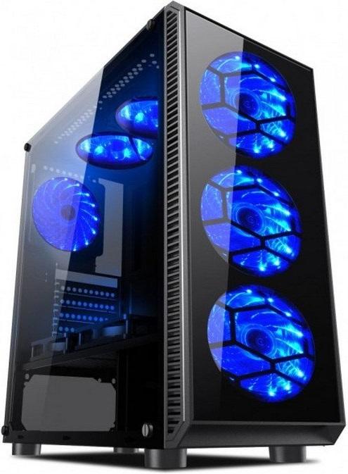Caixa ATX USB 3.0 c/ Janela LED Azul - L - LINK